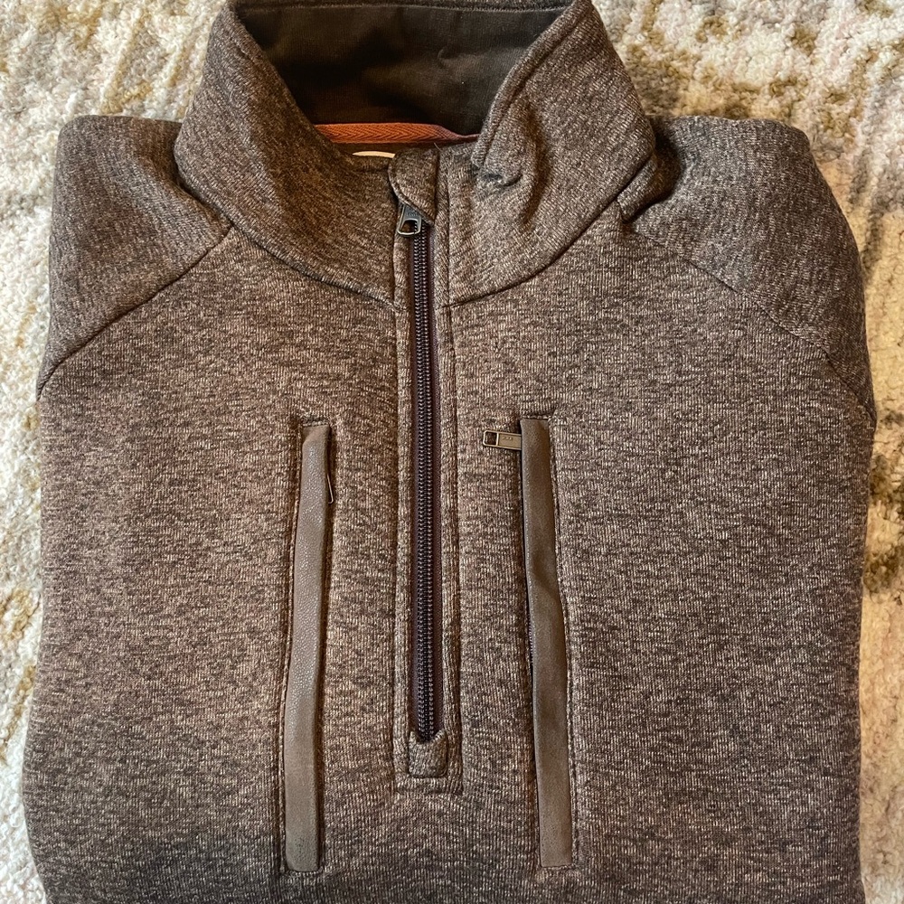 Tom Beckbe Quarter-Zip Sweater